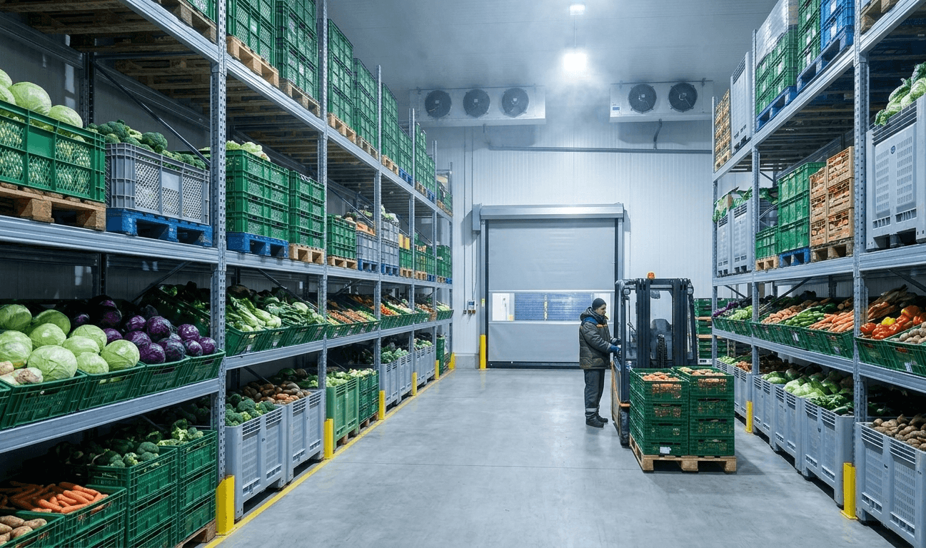 10X Scale & Optimize Fresh Cold-Chain Veg DC